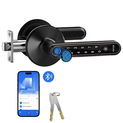 Cerradura Inteligente Interior 4 en 1 con Huella, App, Llave y más
