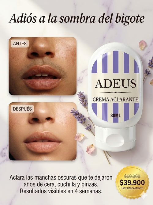 Oferta imperdible - Adios a la sombra del bigote