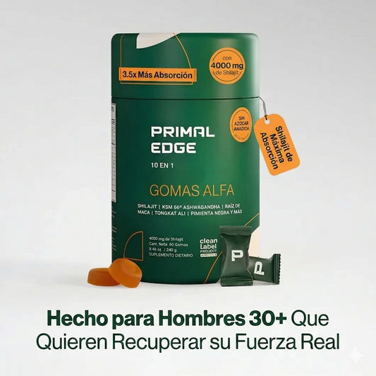 PrimalEdge™ — Gomas Alfa 10 en 1