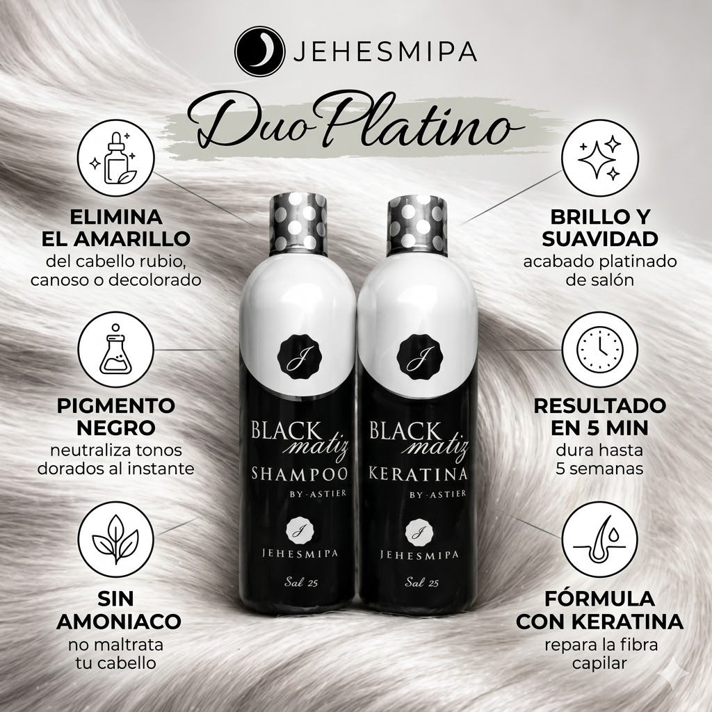 Duo Platinum- Platina tu cabello al instante