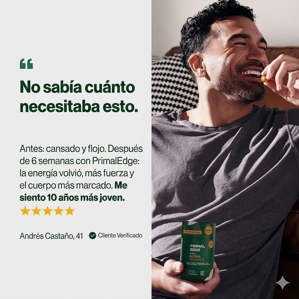 PrimalEdge™ — Gomas Alfa 10 en 1