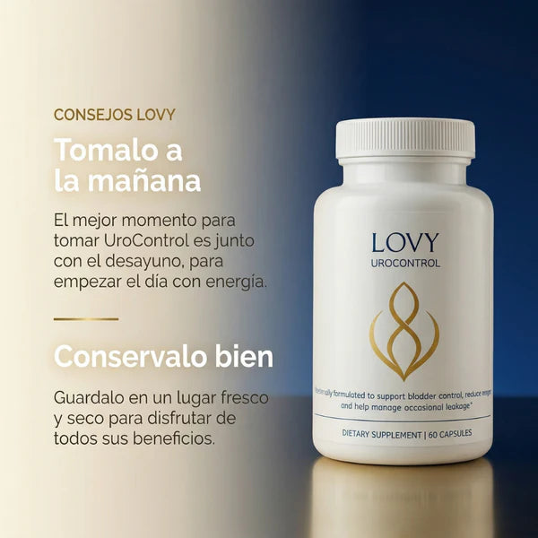 LOVY | Viví sin urgencias y dormí tranquila toda la noche.