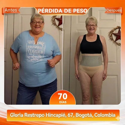 Pack x2 | 👩‍⚕️𝑷𝑨𝑼𝑹𝑨𝑱𝑼® MORINGA Y BERBERINA 4 EN 1 PANTALON CORTO MOLDEADOR DE MICROPARTICULAS Y QUEMA-GRASA