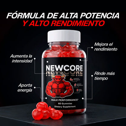 NEWCORE - Rendimiento Masculino 60 gomas