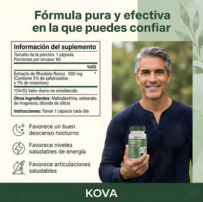 Rhodiola Rosea – mas energia y mejor forma