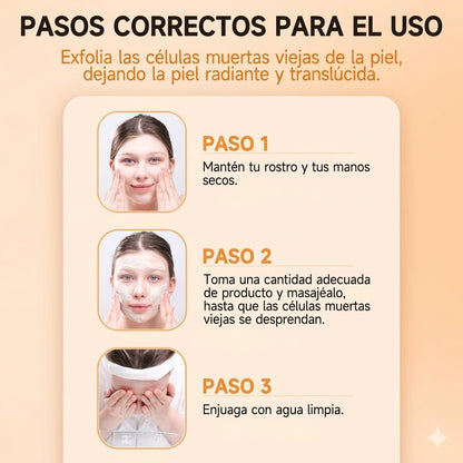 GEL EXFOLIANTE ENZIMÁTICO DE NARANJA